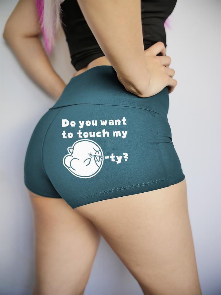 Boo-ty Yoga Shorts