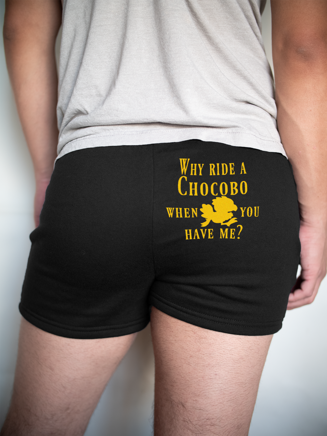 Why Ride A Chocobo Sweatshorts v2