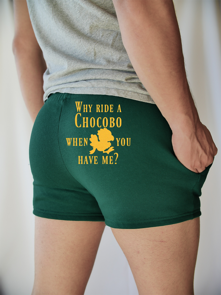 Why Ride A Chocobo Sweatshorts v2