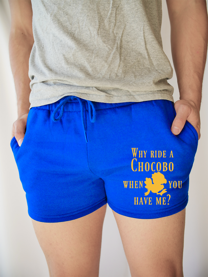 Why Ride A Chocobo Sweatshorts v2