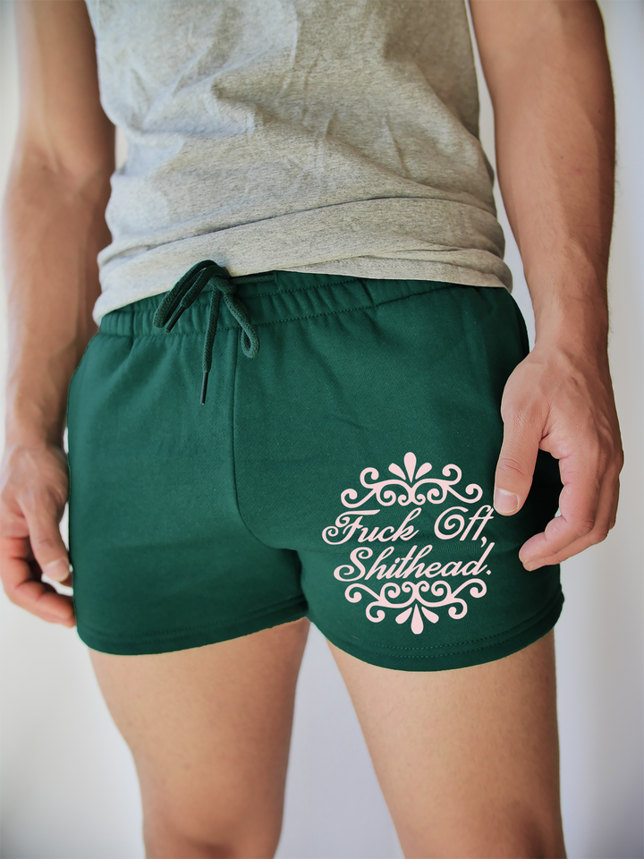 F**k Off Sh*thead Sweatshorts v2