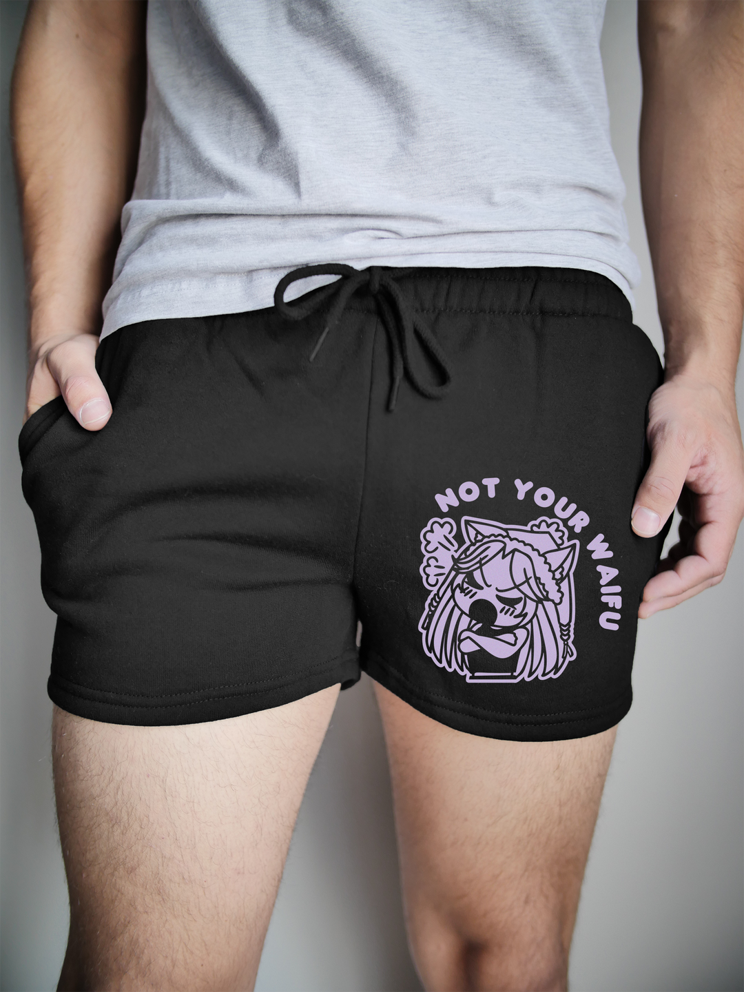 Not Your Waifu Sweatshorts v2