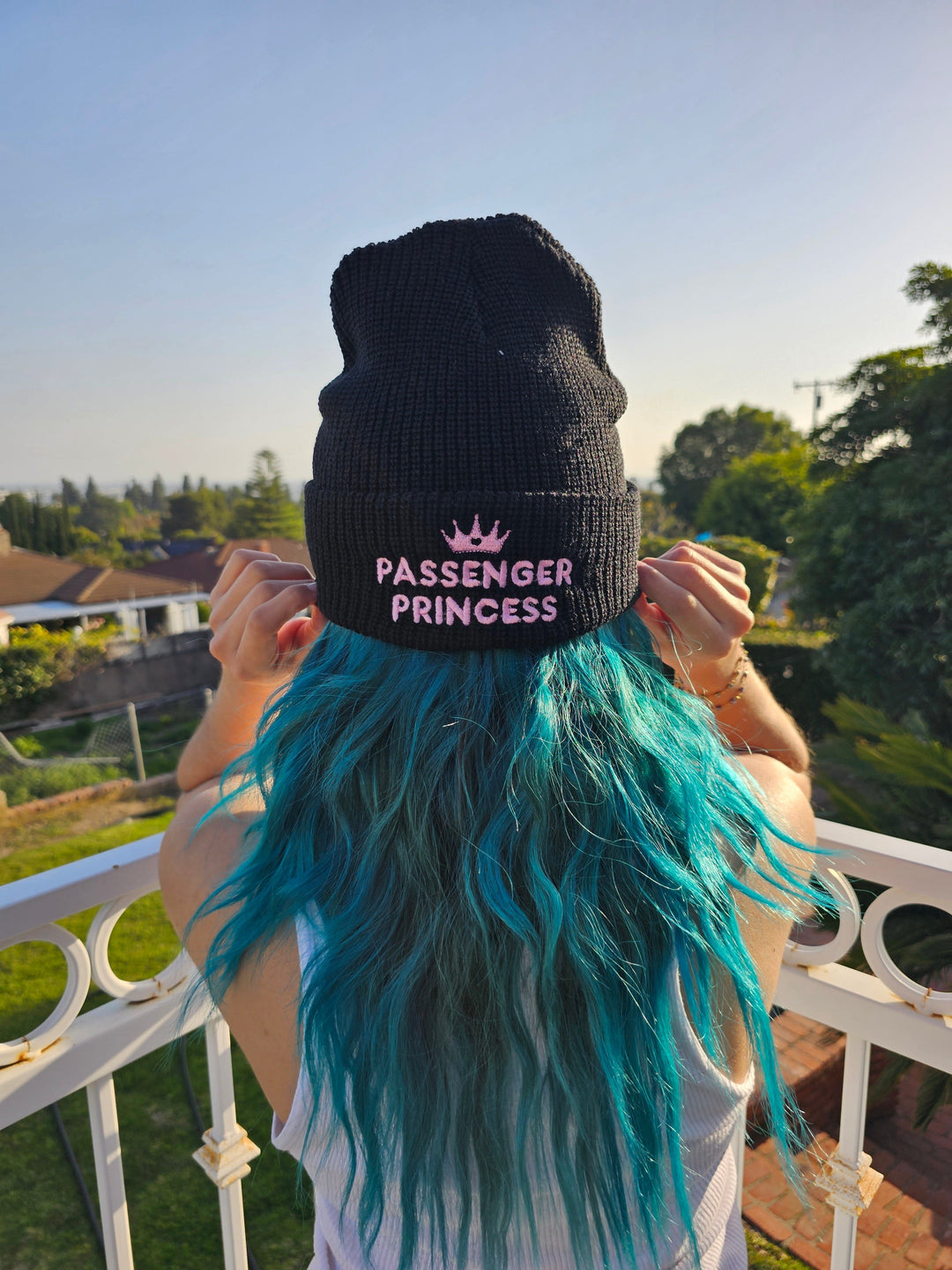 PixelThat Beanies Black Passenger Princess Beanie