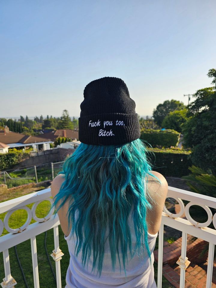 PixelThat Beanies F**k You Too, B*tch Beanie