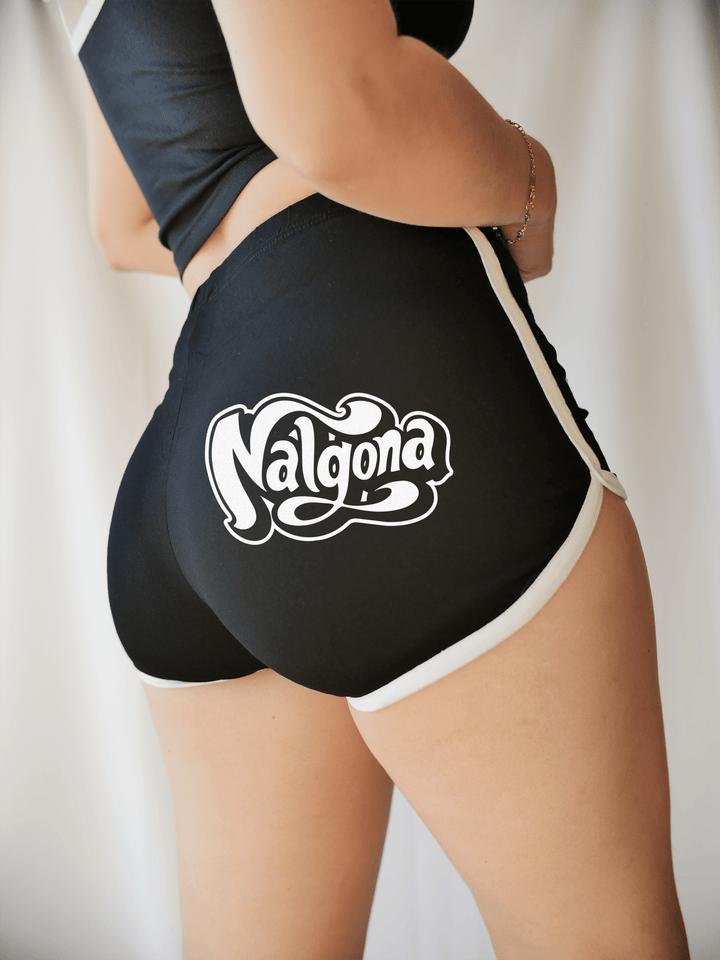 PixelThat Dolphin Shorts Black / S Nalgona Dolphin Shorts