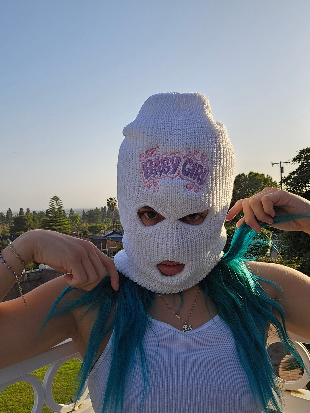 PixelThat Ski Mask 3 Hole Beanie Ski Mask - Baby Girl