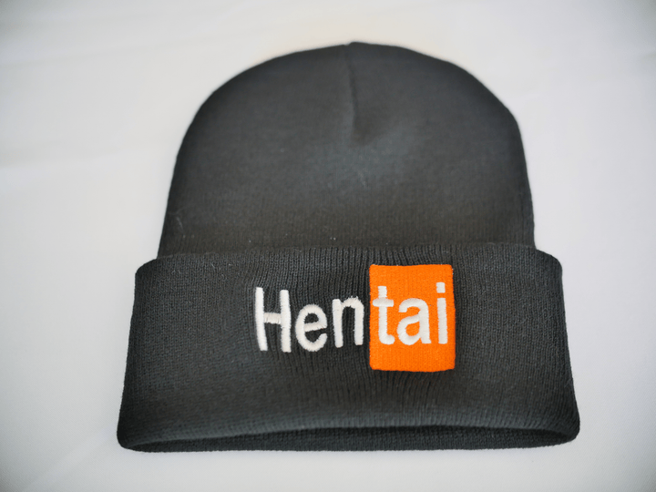 PixelThat Beanies Black Hentai Beanie