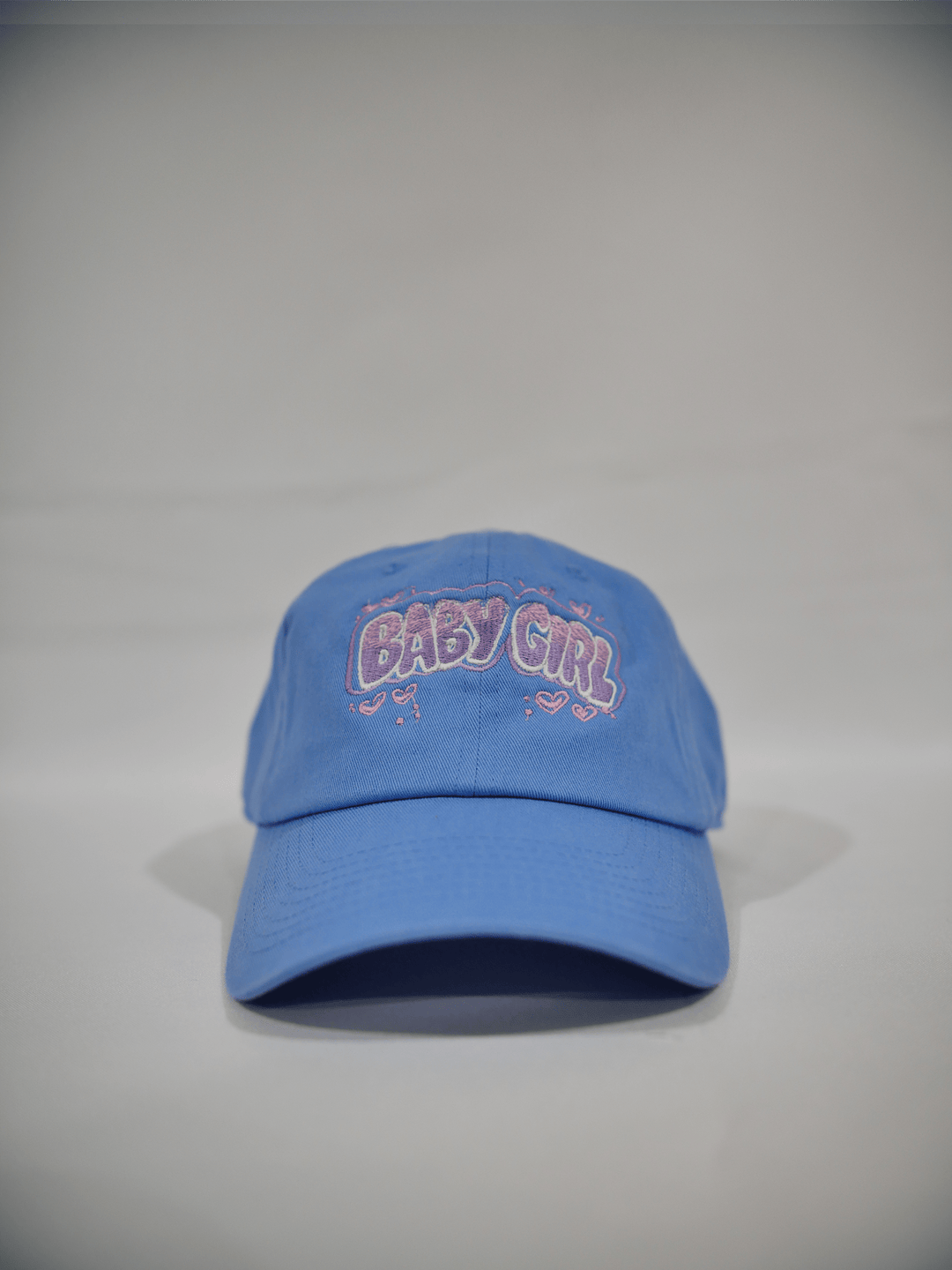 PixelThat Hats Blue Baby Girl Dad Hat