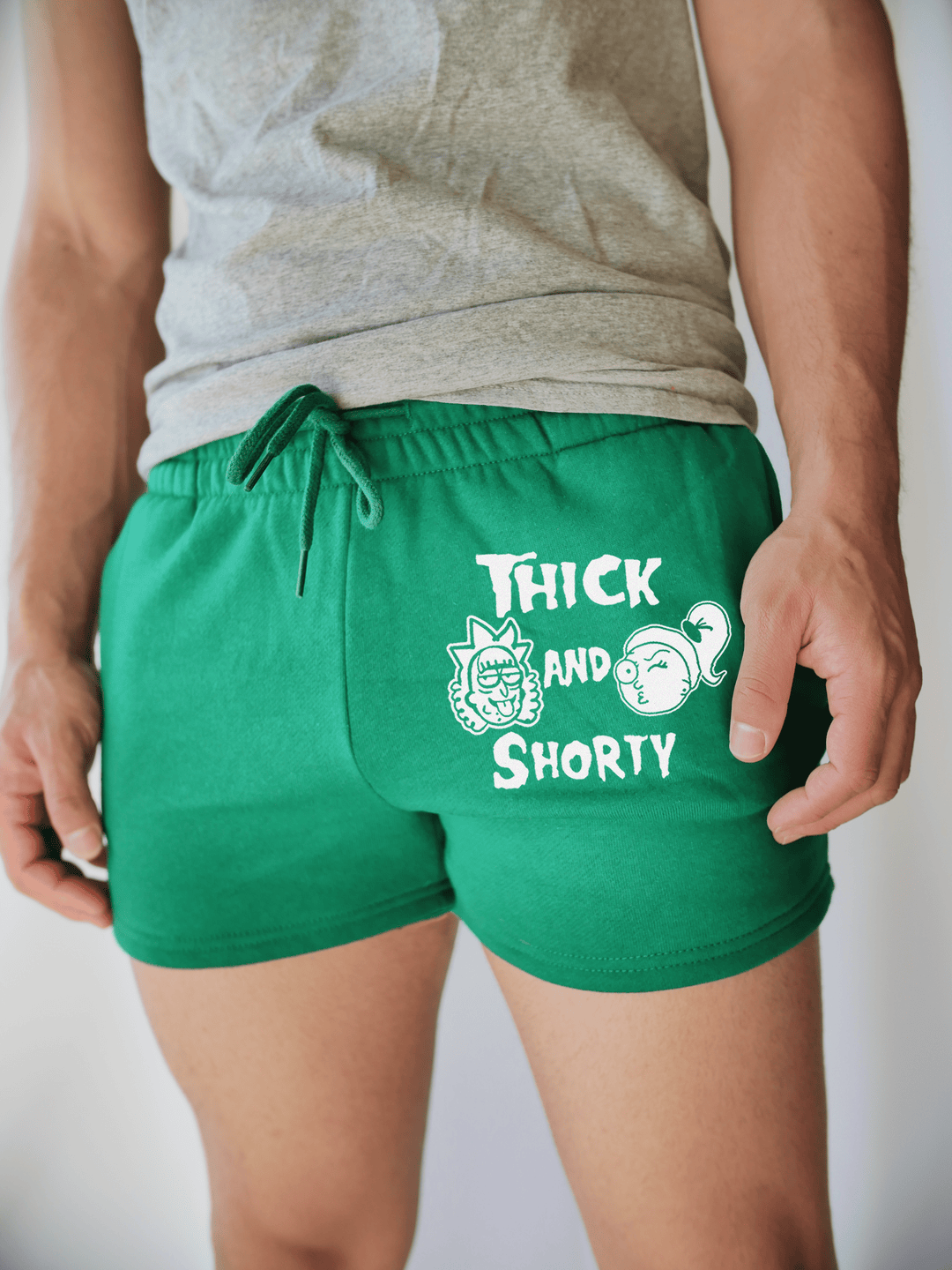 PixelThat Men s Gym Shorts Men s Sweatshorts Thick Shorty