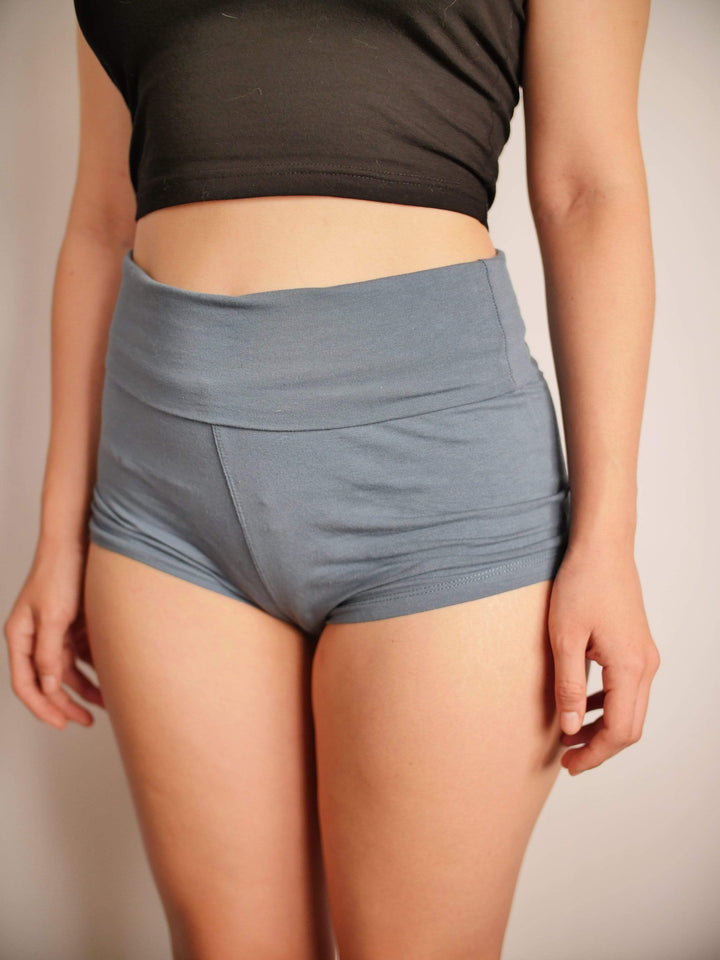 PixelThat Punderwear Yoga Shorts Just Call Me Winter Yoga Shorts/Pants